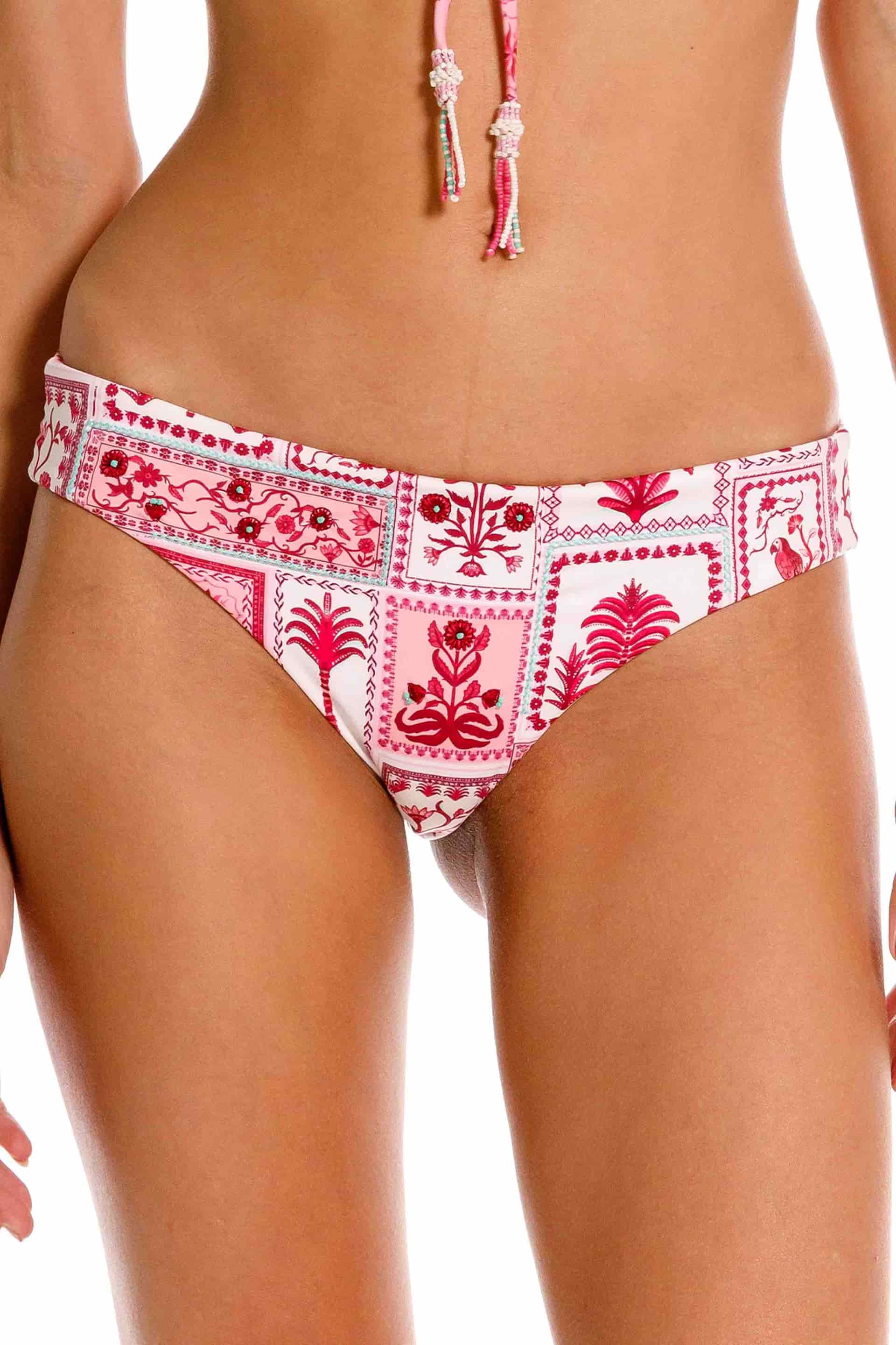 Panty Clásico De Bikini  Rosseta Rosa - miniatura 1