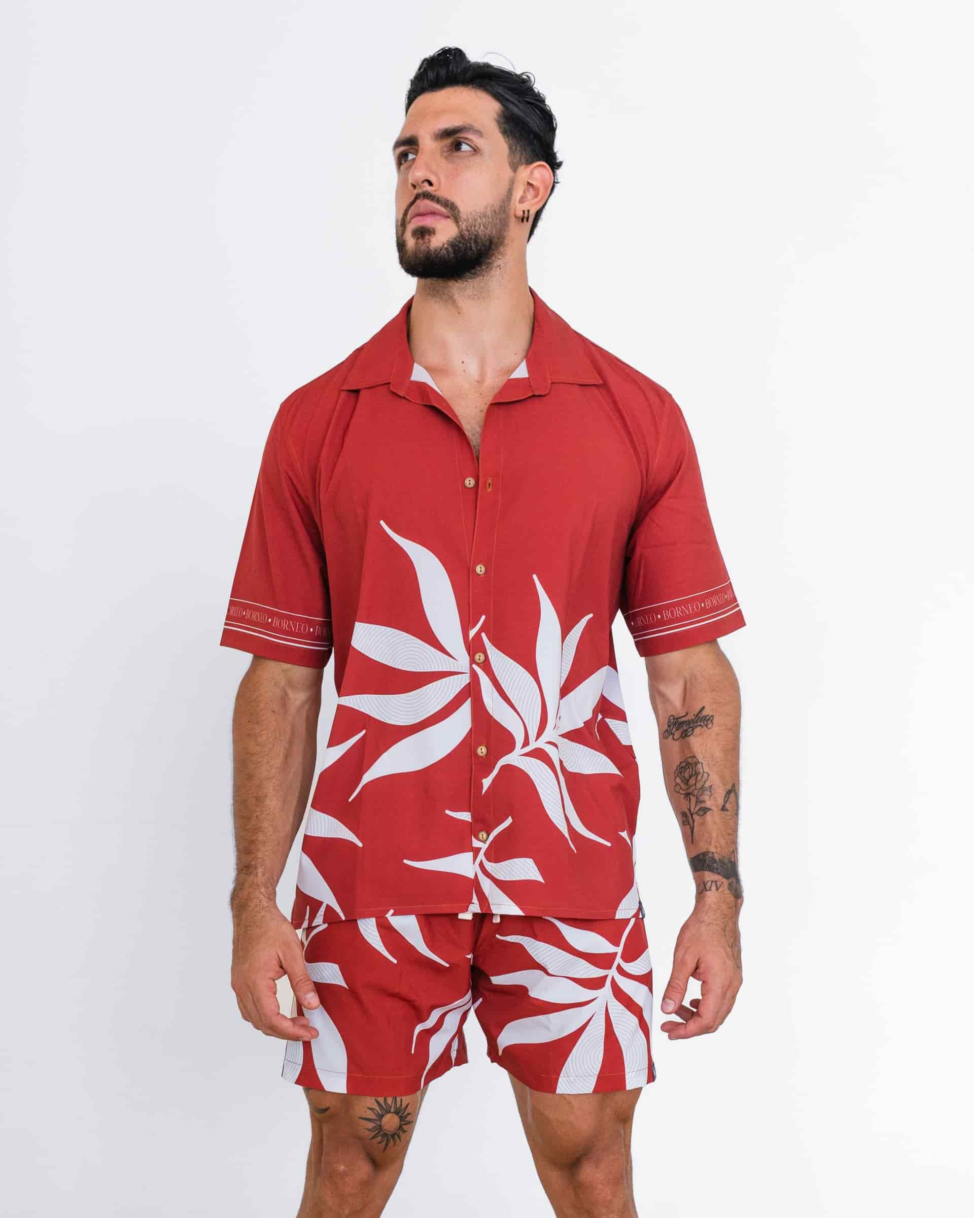 Camisa Seda Palma - miniatura 3