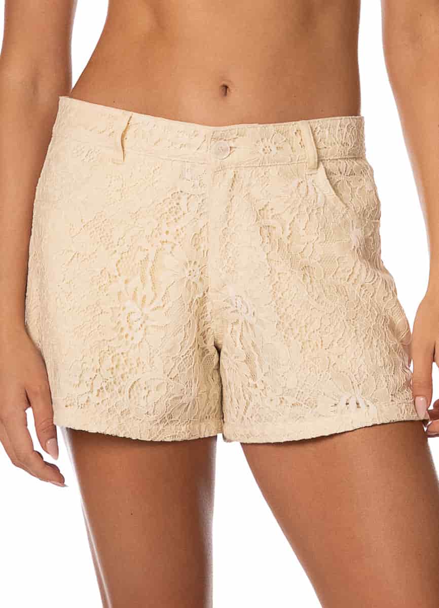 Maaji White Petal Apoli Shorts - miniatura 2