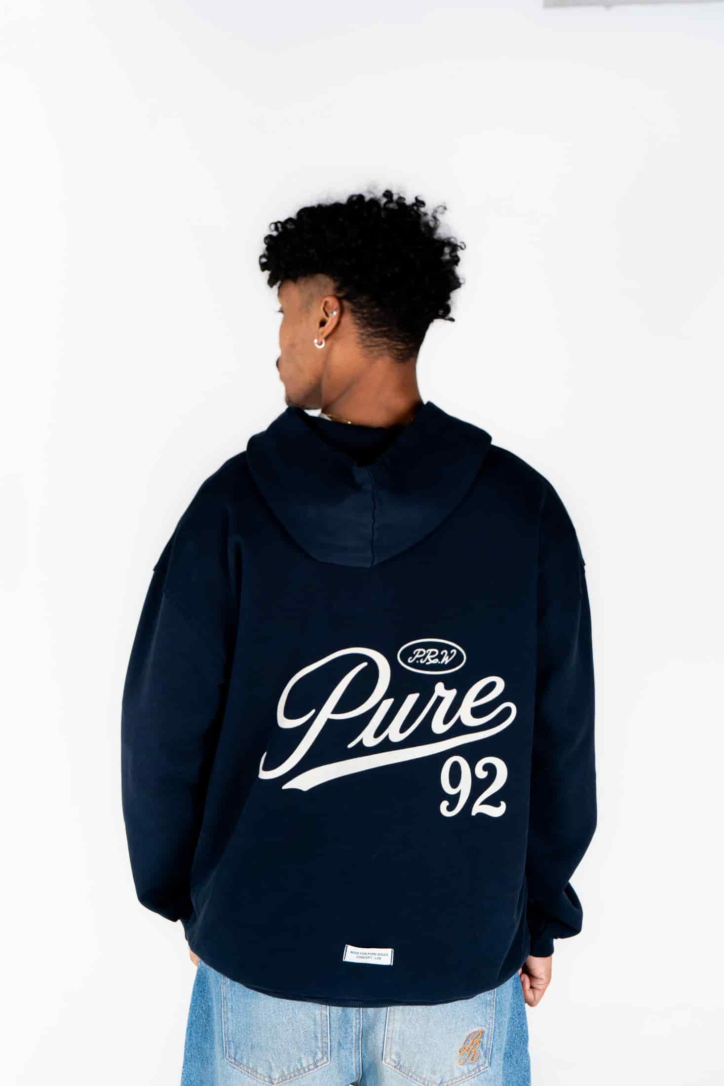 Basic Blue Hoodie - miniatura 3