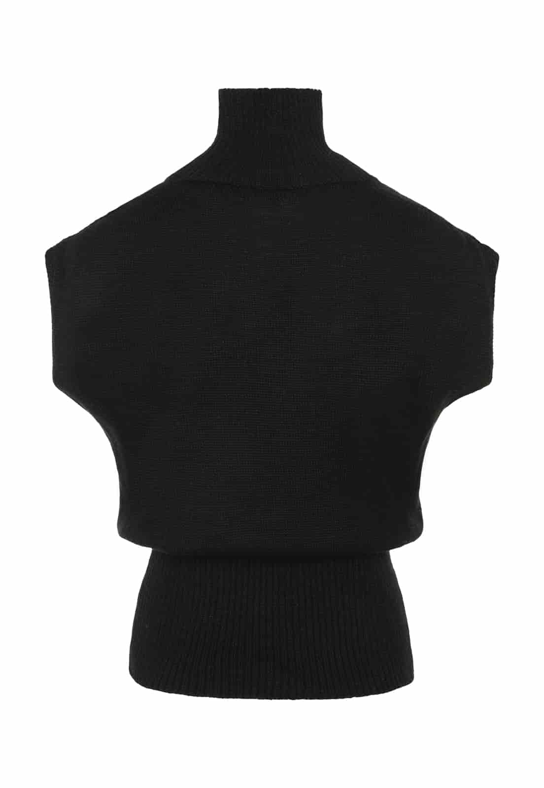 RIB WAIST KNITTED TOP - miniatura 3