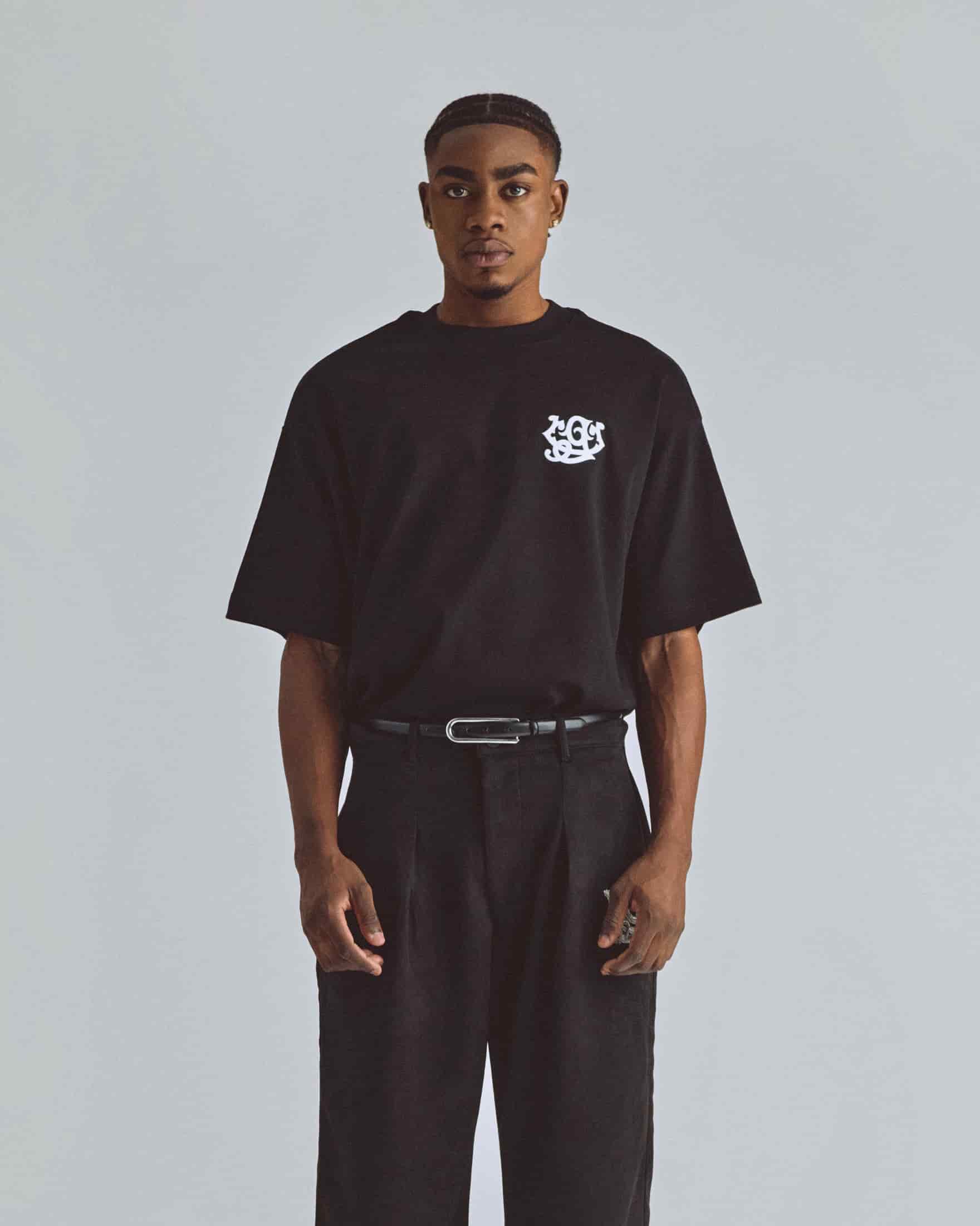 The Path Monogram Boxy Fit Tshirt Black - miniatura 2