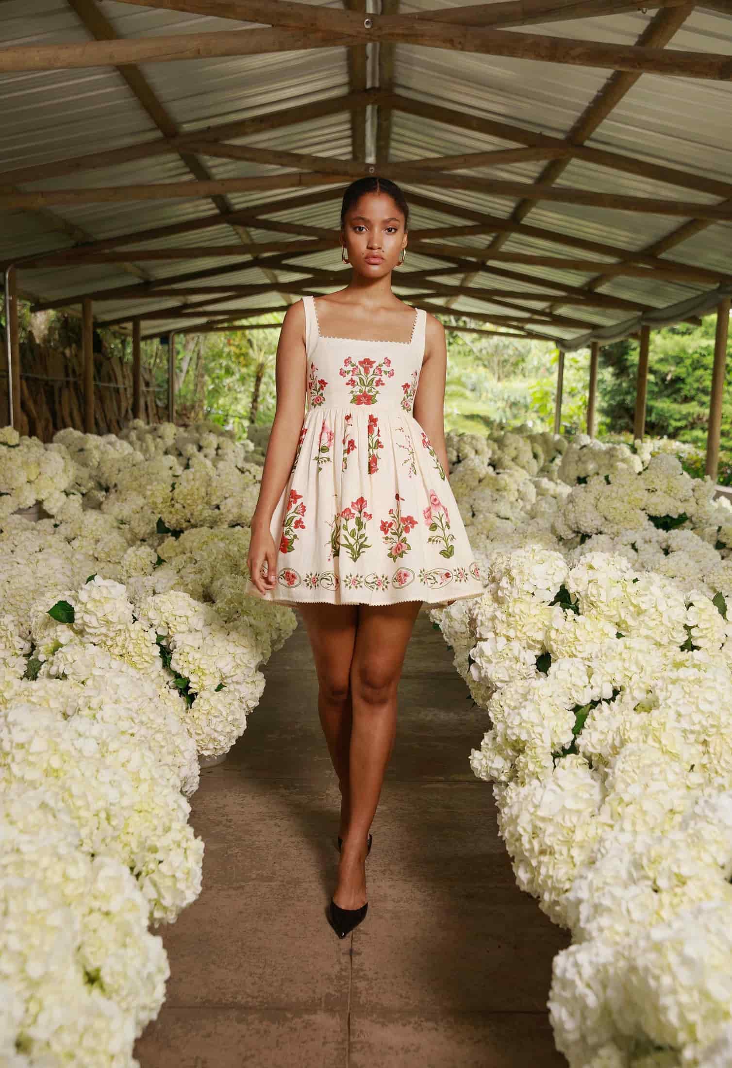 Barbara Canna Mini Dress - miniatura 2