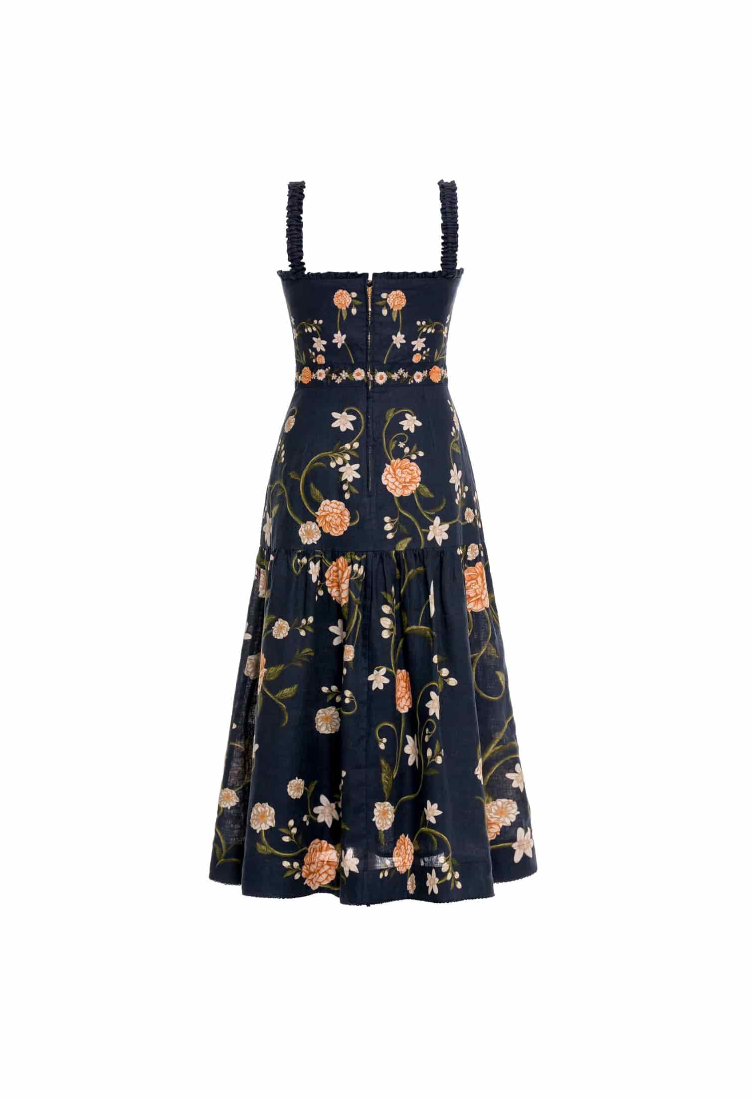 Nispero Valle Midi Dress - miniatura 6