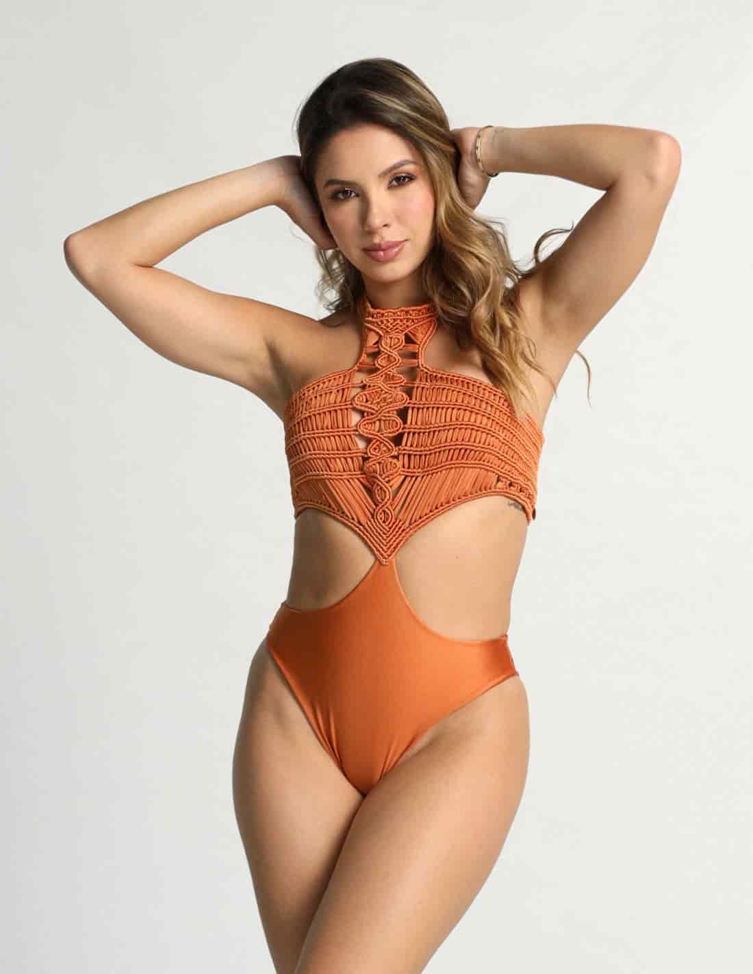 Entero Corset Ochre - miniatura 4
