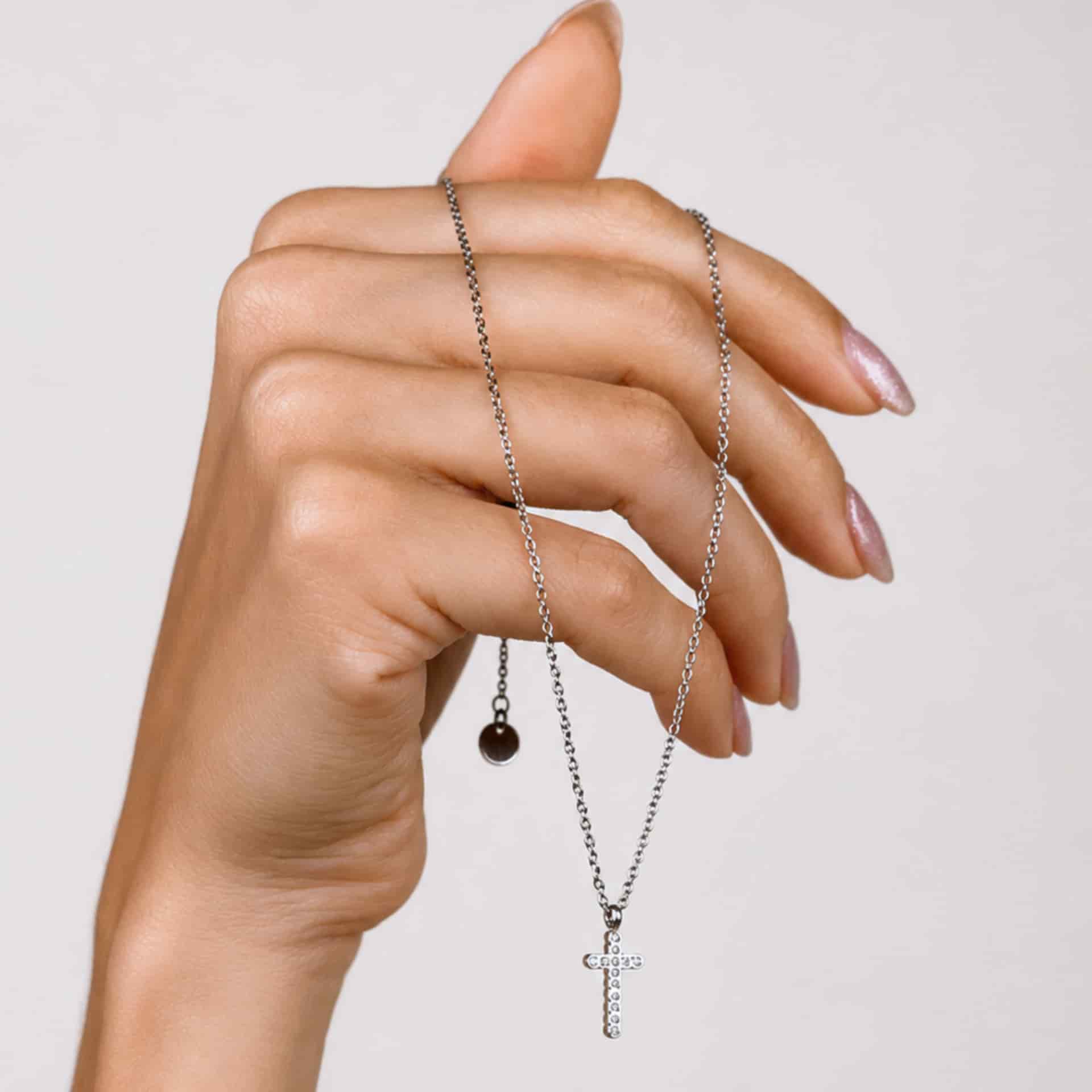 Collar Crystal Cross - miniatura 2