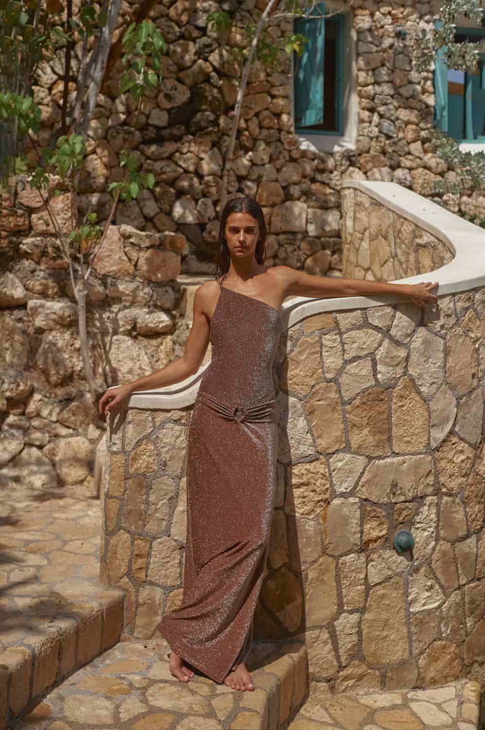 Rainstorm Skirt in Chocolate - miniatura 2