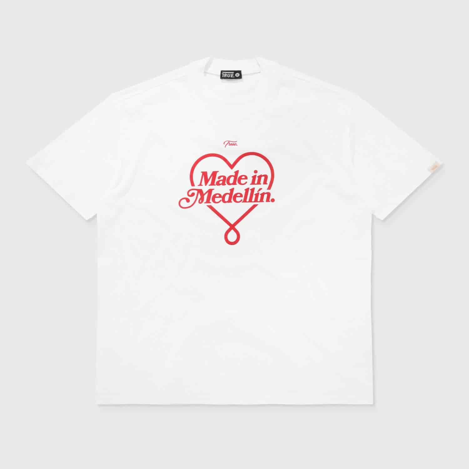 Camiseta Oversized Medellín - Blanca - miniatura 1