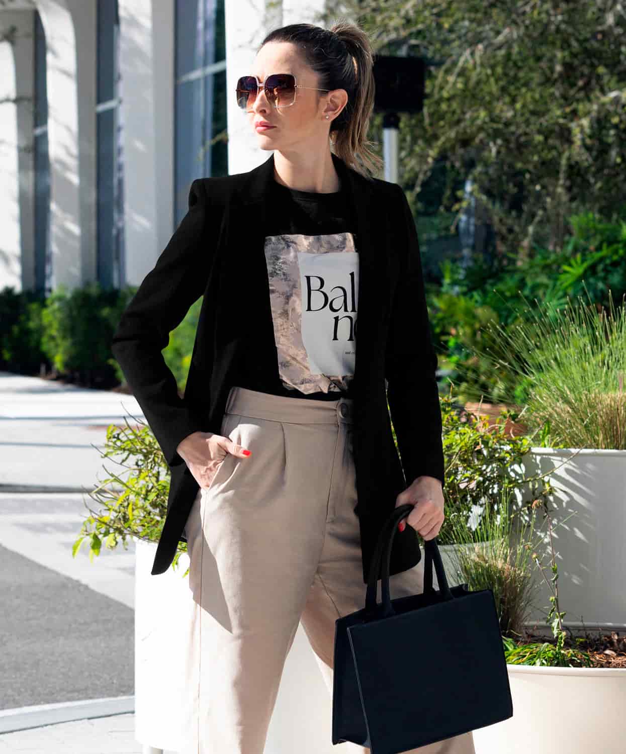 Blazer Negro Viena - miniatura 1