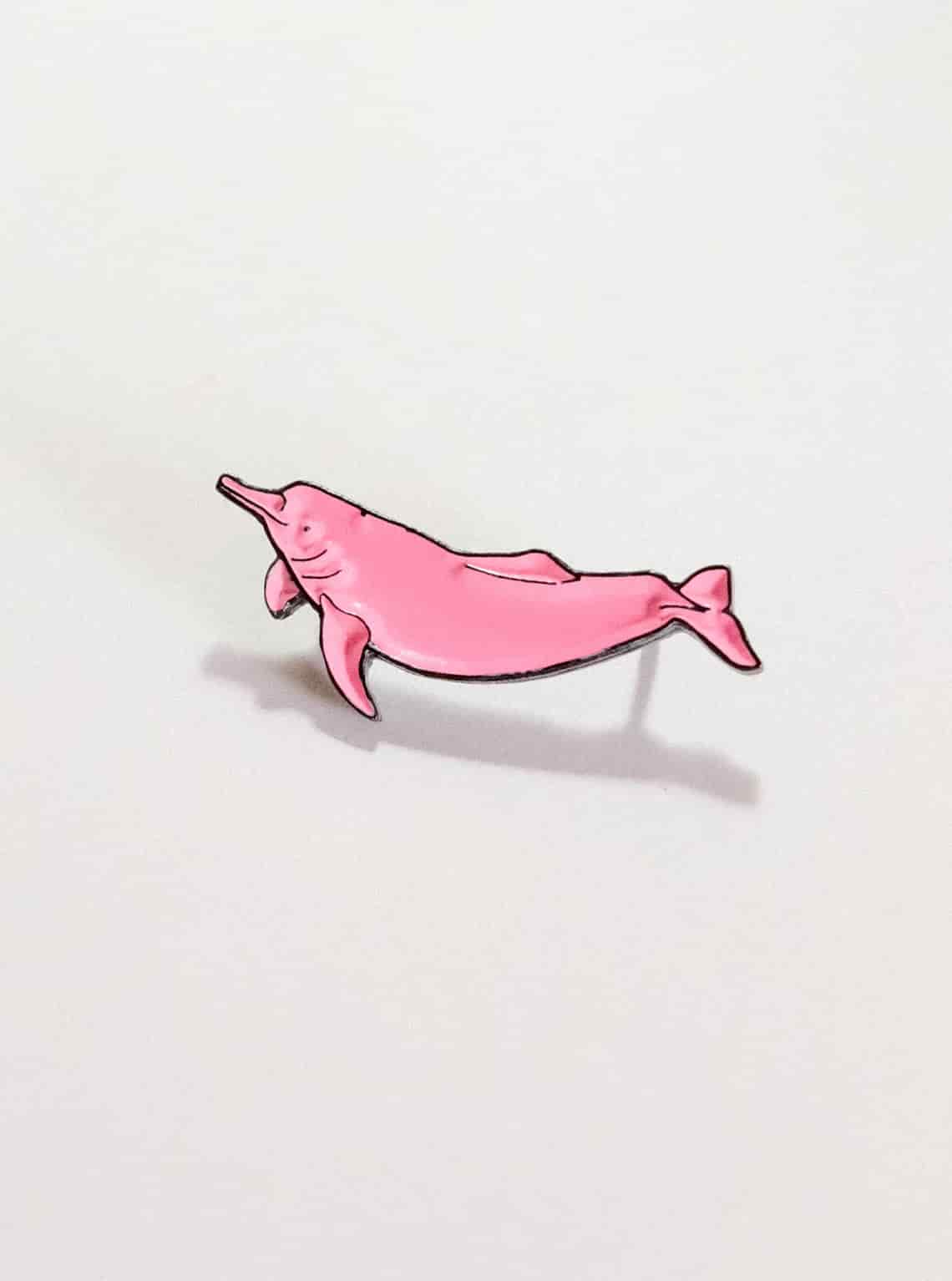 PIN DELFIN ROSADO - miniatura 2