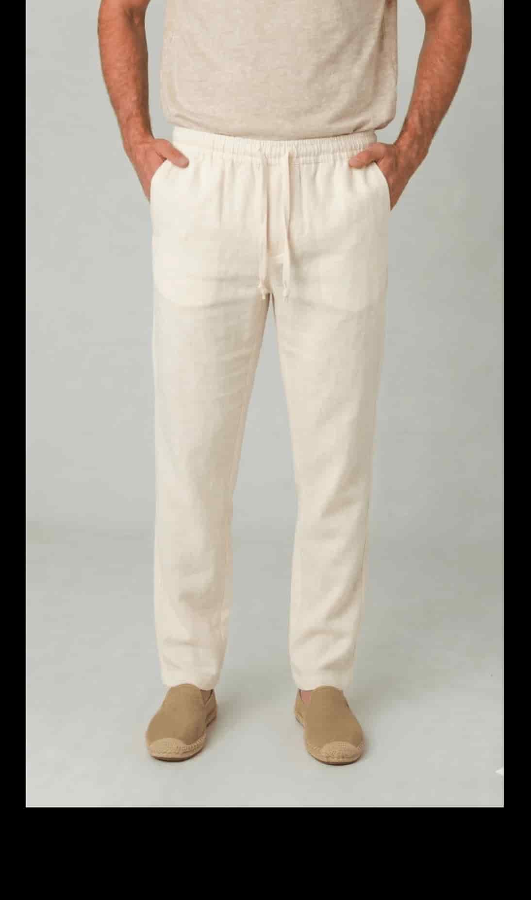 Pantalon Lino Resortado JS - miniatura 1