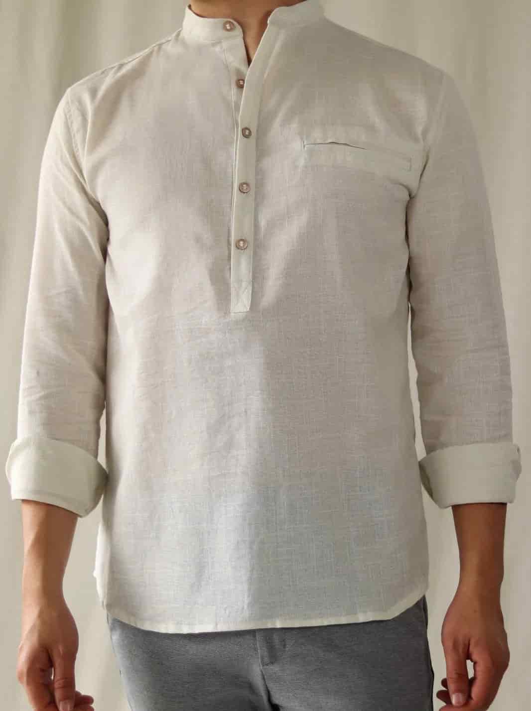CAMISA BOHEMIA LINO ALGODÓN - miniatura 3