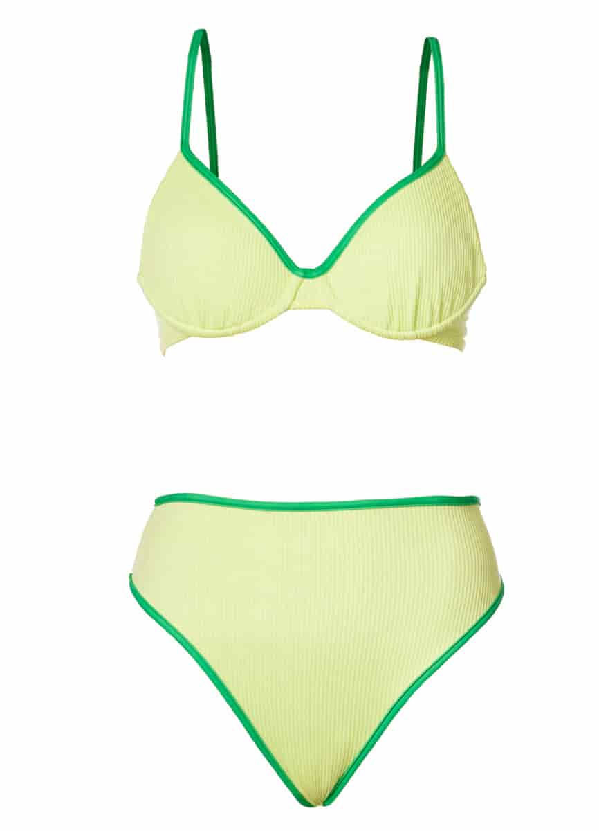 Maaji Green Symphony Dainty Unmolded Underwire Bikini Top - miniatura 6