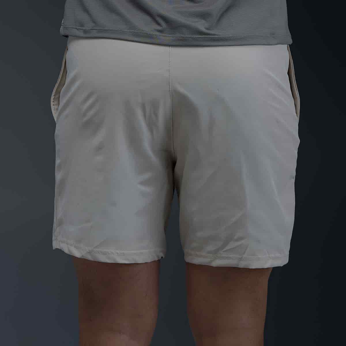 Pantaloneta Deportiva Beige - miniatura 7