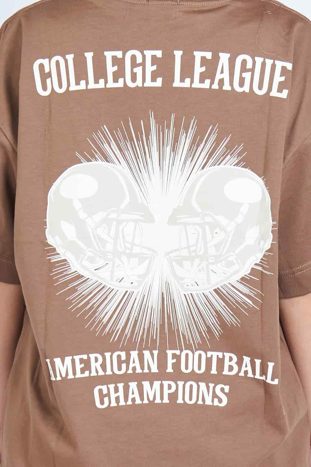 Camiseta oversize LEAGUE CAFE | DROP 03 | - miniatura 6