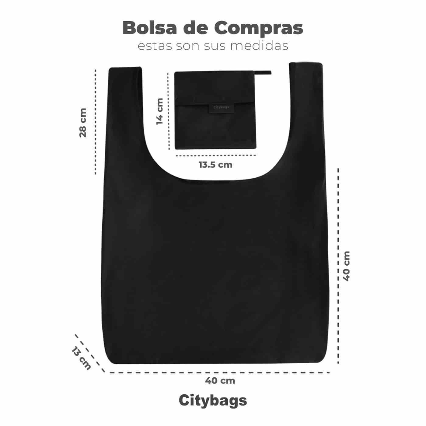 Bolsa Compras Ultra Estampado Blossom Citybags - miniatura 4