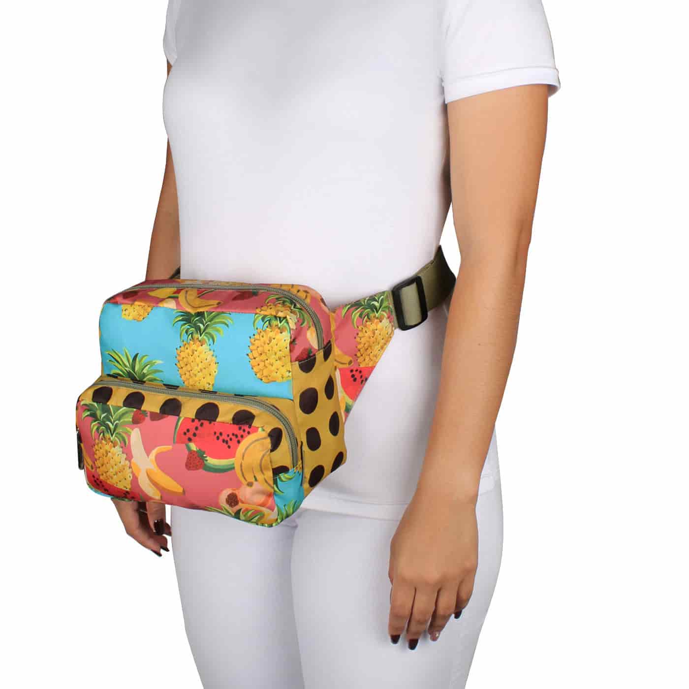 Canguro XL ULTRA Plegable Estampado Salpicon Multicolor Citybags - miniatura 3