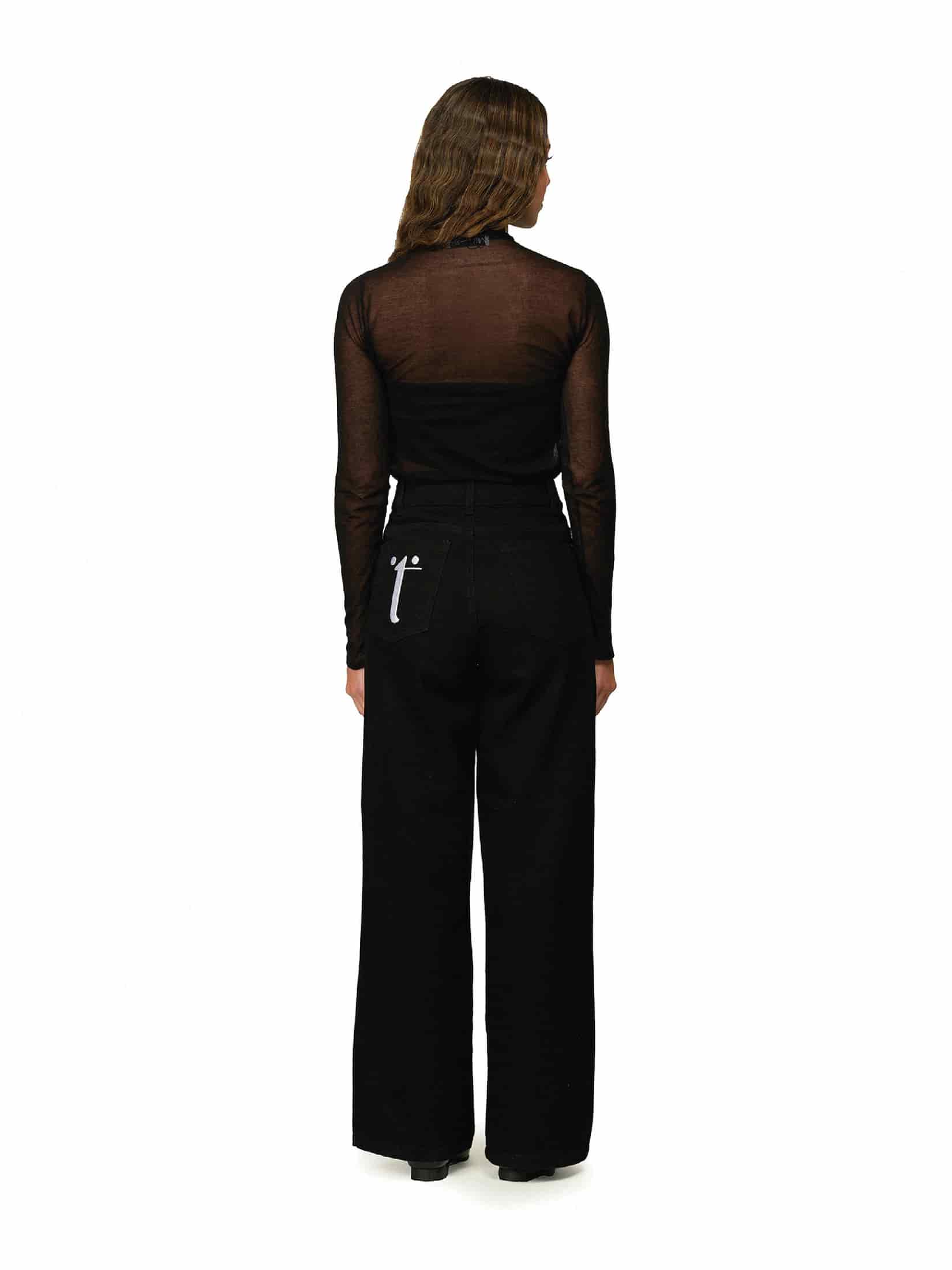 Pantalon Abrazo Negro - miniatura 3