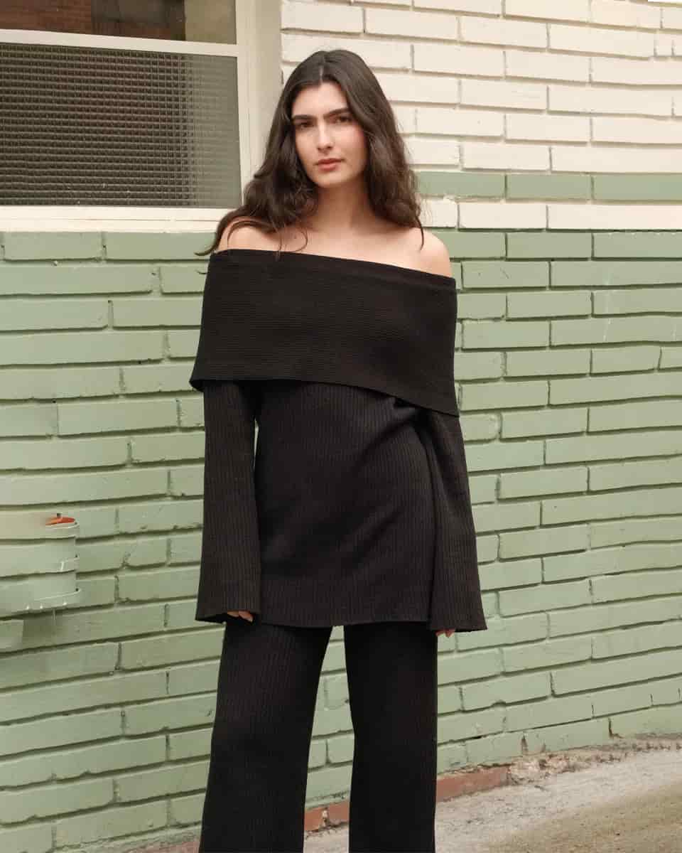 THEO BLACK SWEATER - miniatura 3