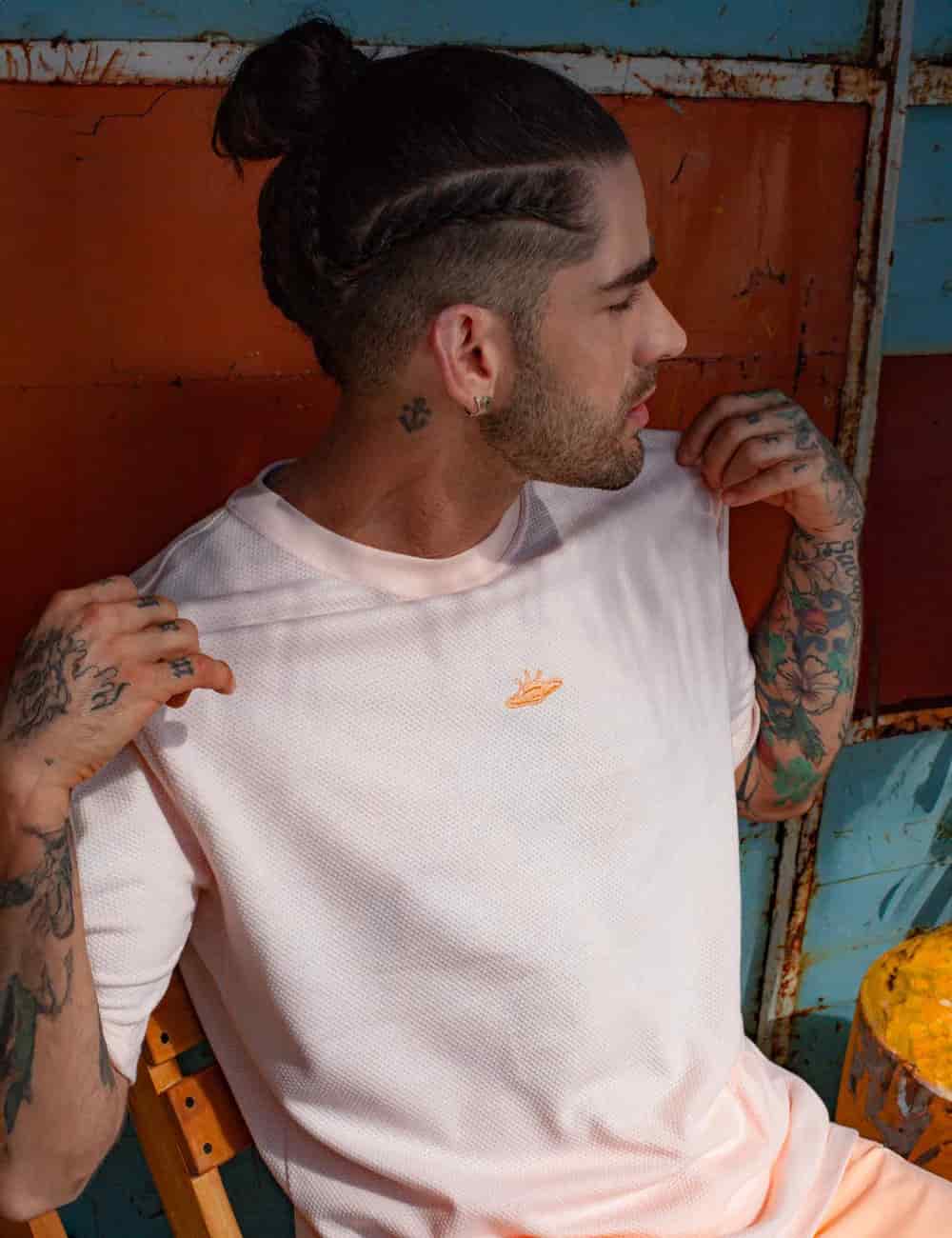Camiseta Oversize Hawaii rosa Hombre - miniatura 15