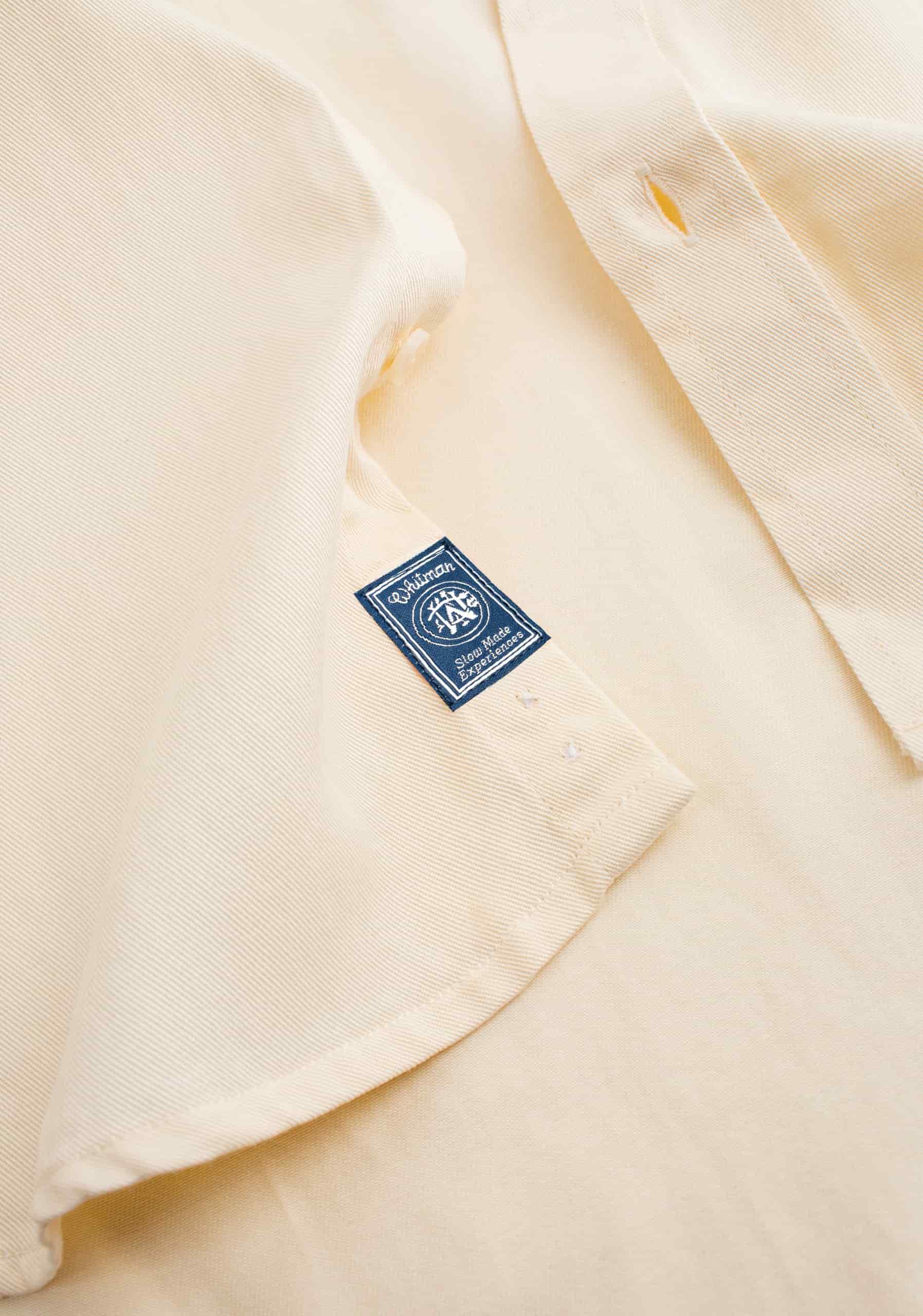 Camisa H Hamilton Tencel Beige - miniatura 4