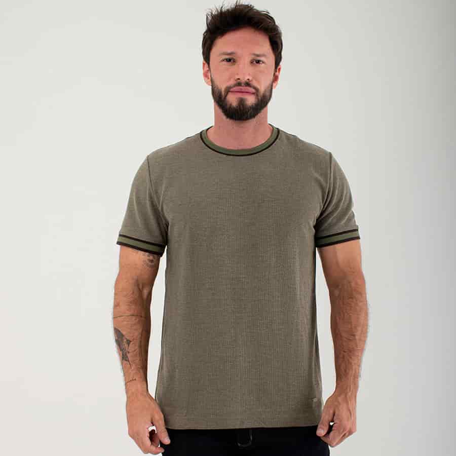 SUETER T-SHIRT MODA HOMBRE - miniatura 3