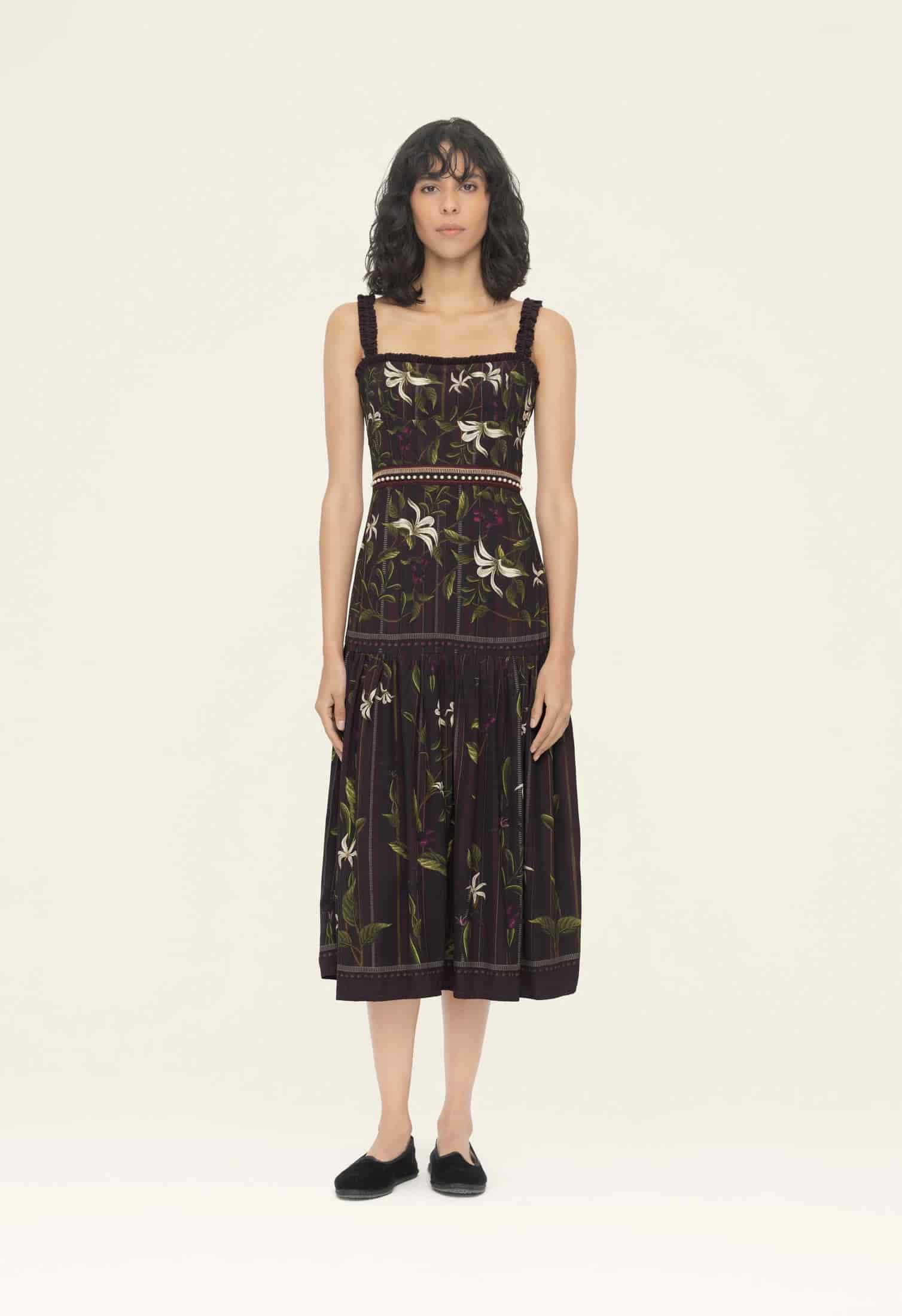 Níspero Café Midi Dress - miniatura 1