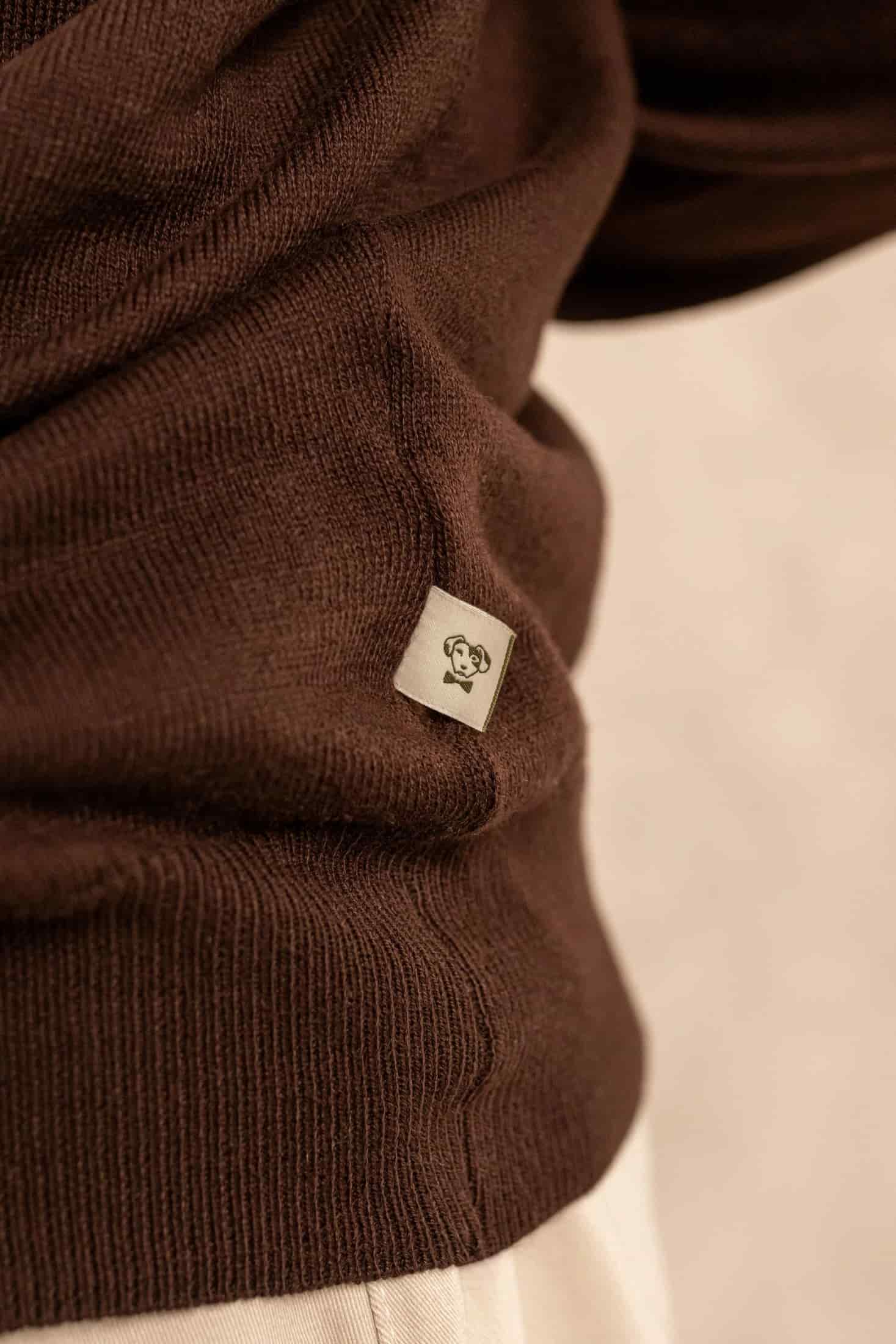 Polo Tejido Manga Larga Espresso - miniatura 5
