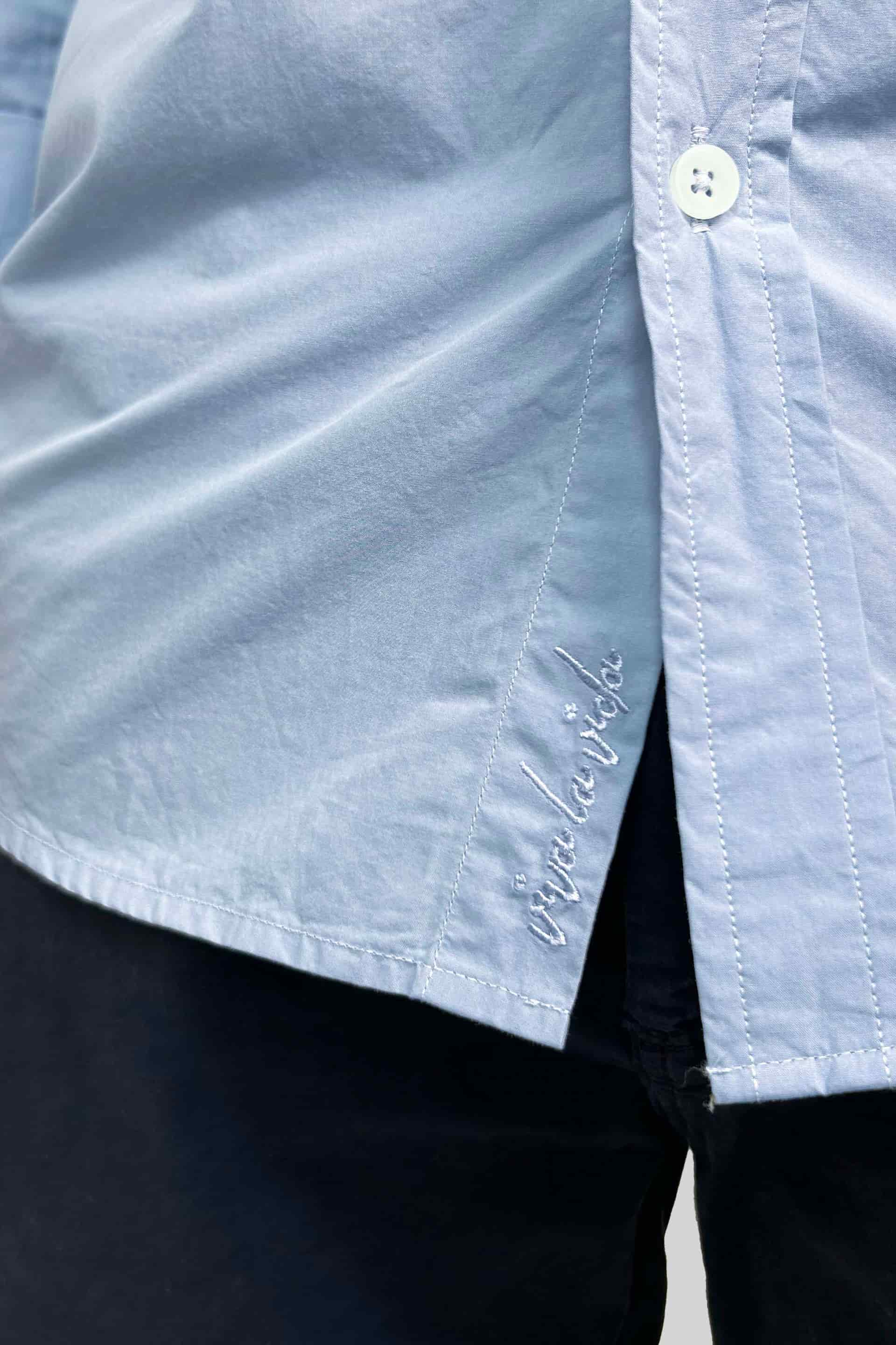 CAMISA PLAIN BLUE - miniatura 3