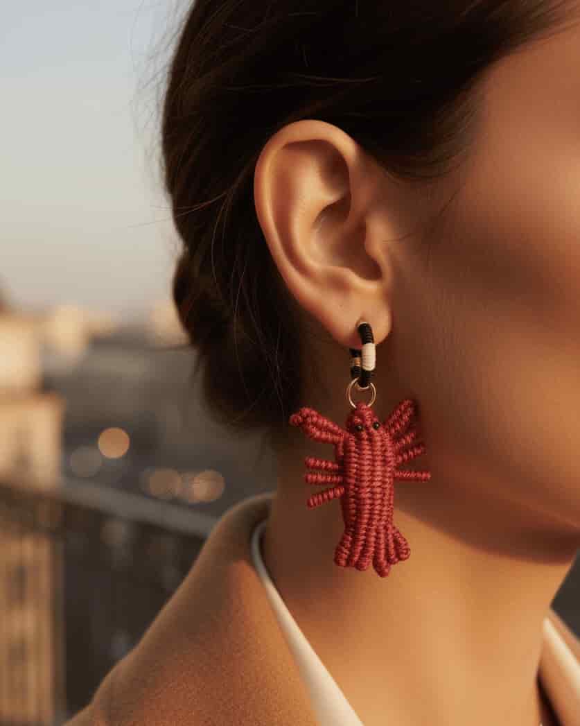 Clarte Hoops + Removable Charm - miniatura 7