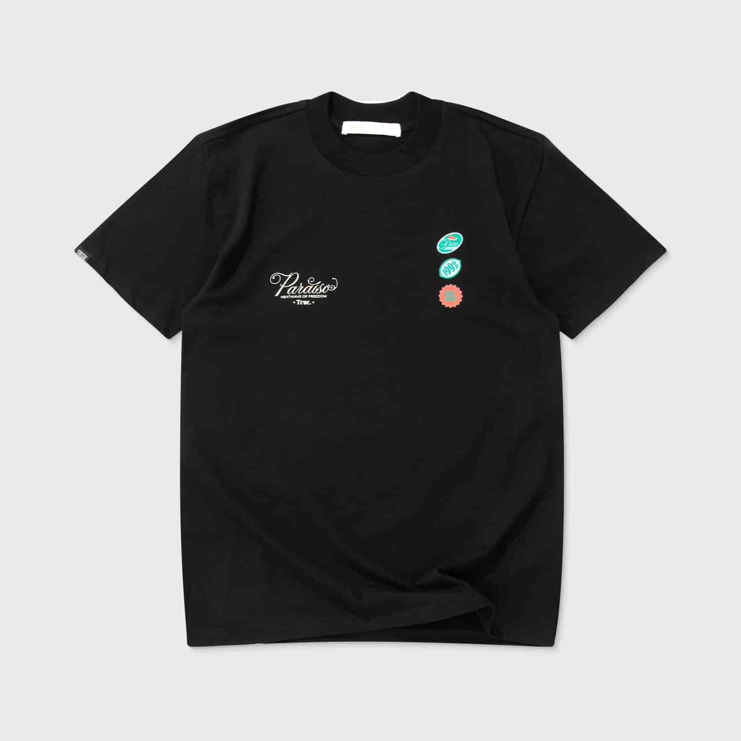 Paraíso Regular T-Shirt - Black - miniatura 2