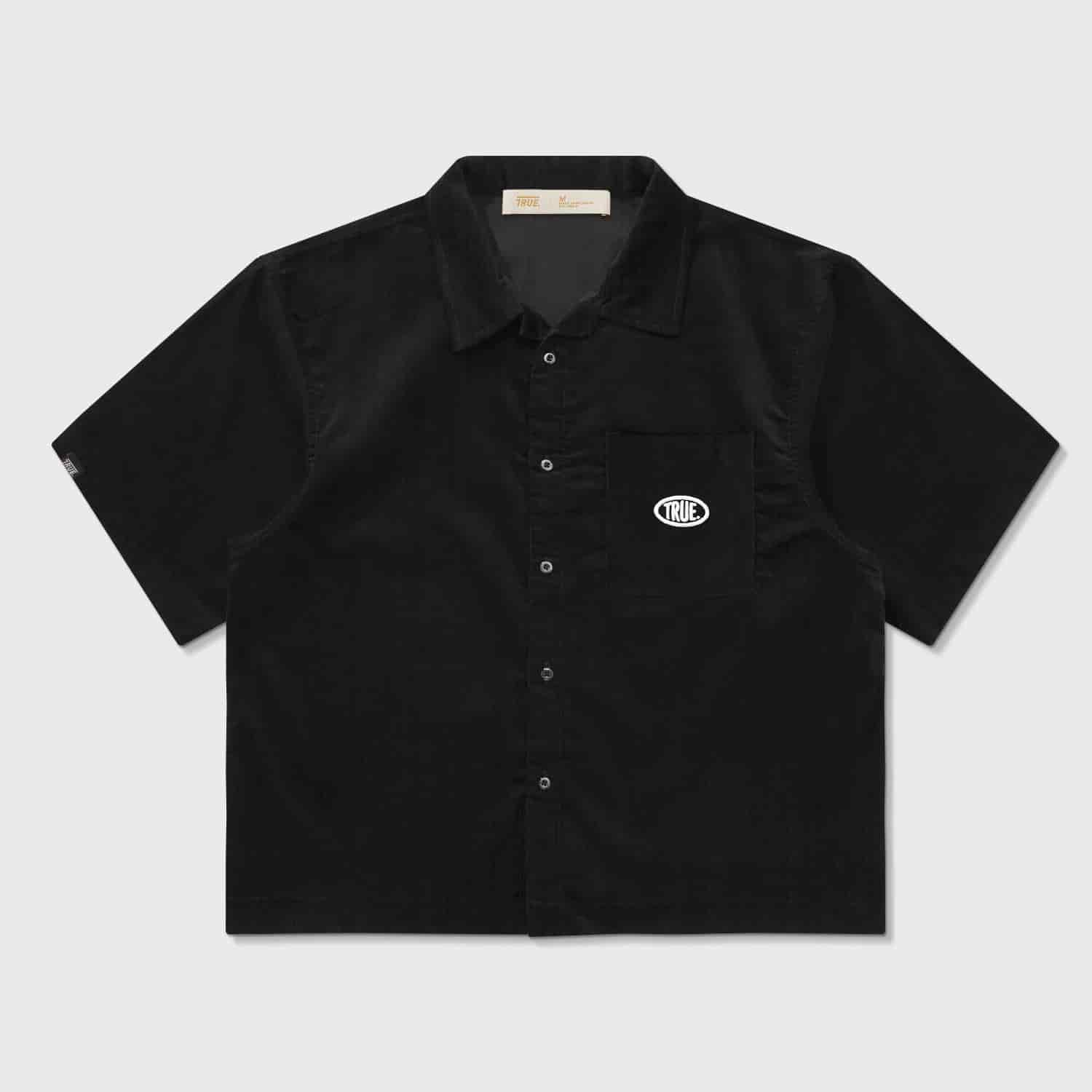 Midnight Corduroy Shirt - Black - miniatura 1