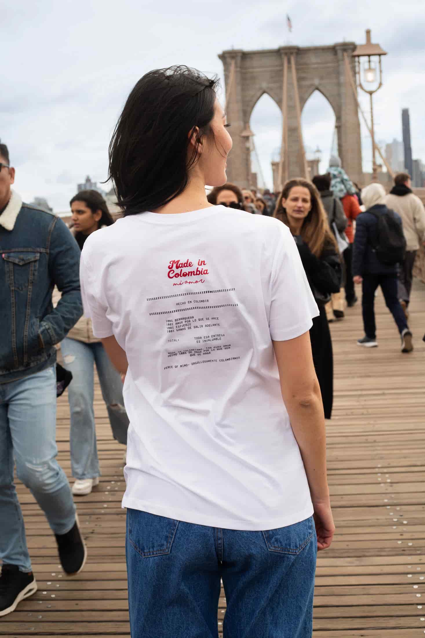 Colombia Mi Amor For Him/For Her Tee - miniatura 2