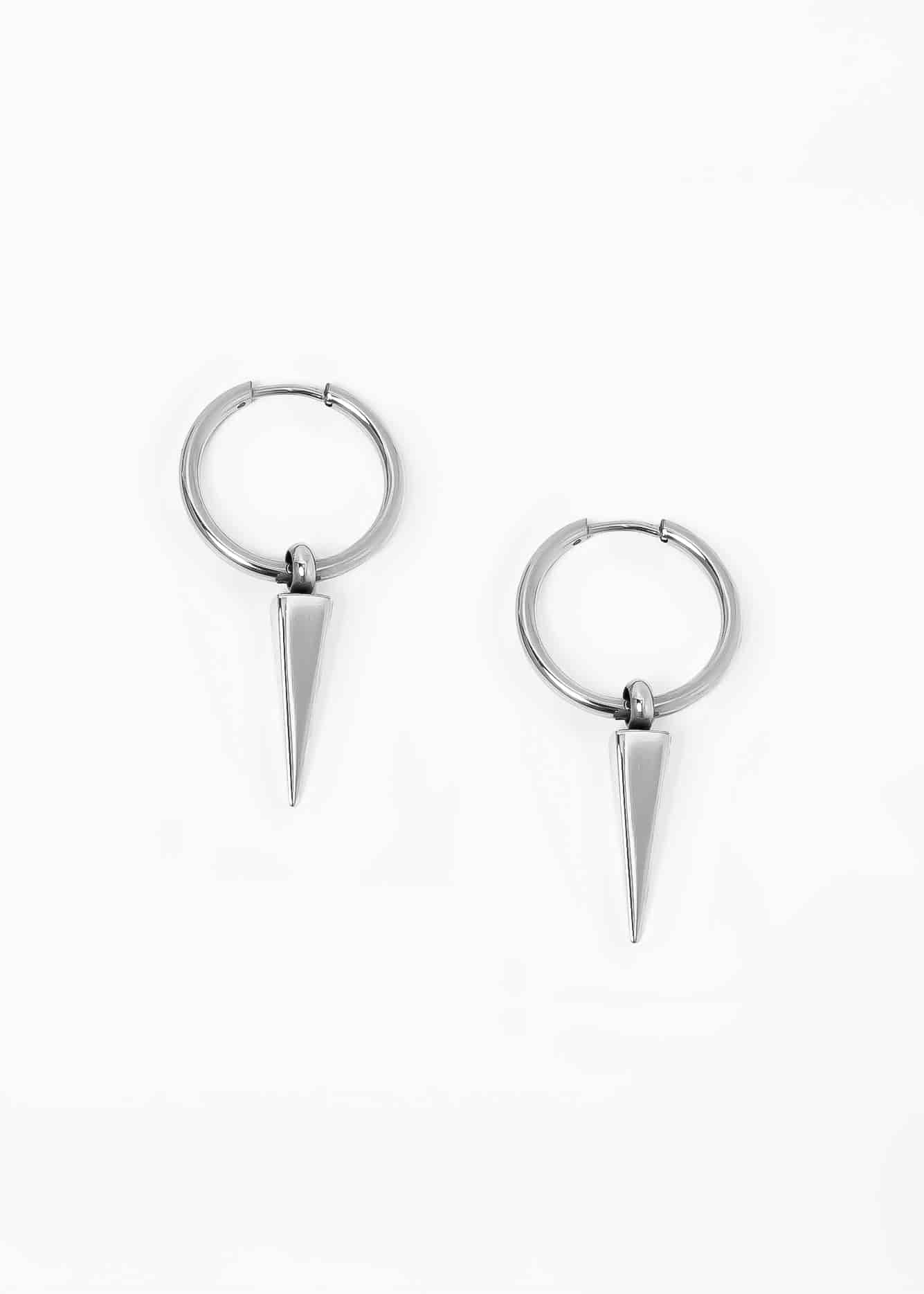 Gothik Hoops Plateado - miniatura 2