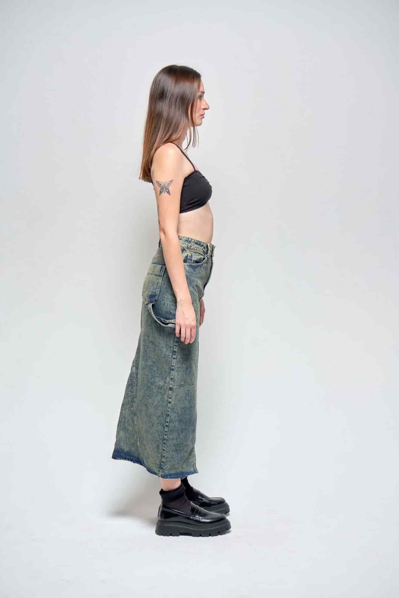LAYLA DENIM SKIRT - miniatura 22