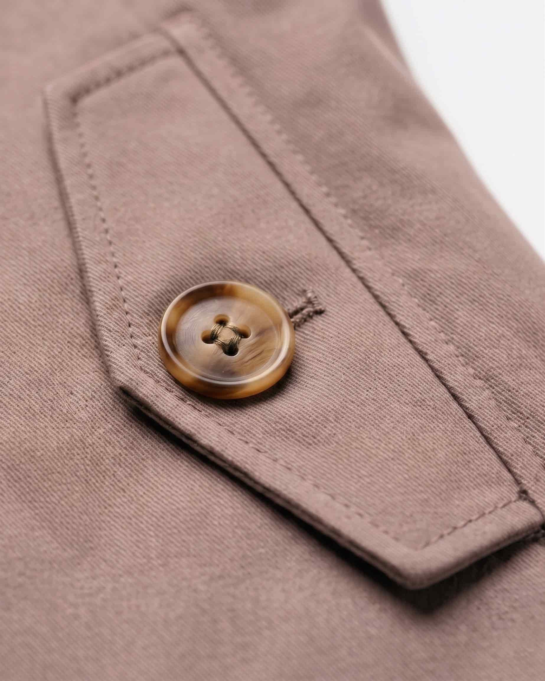 Chaqueta Harrington - Gabardina Beige - miniatura 7