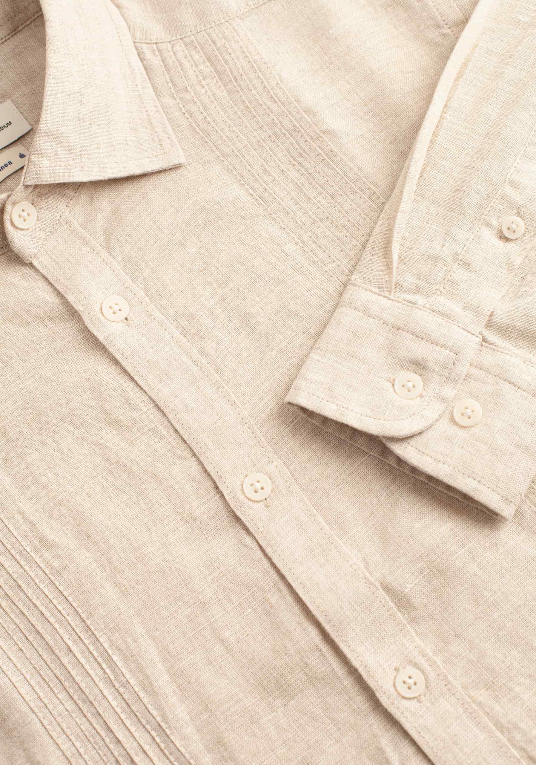 Camisa H Cachao Guayabera Avena - miniatura 6