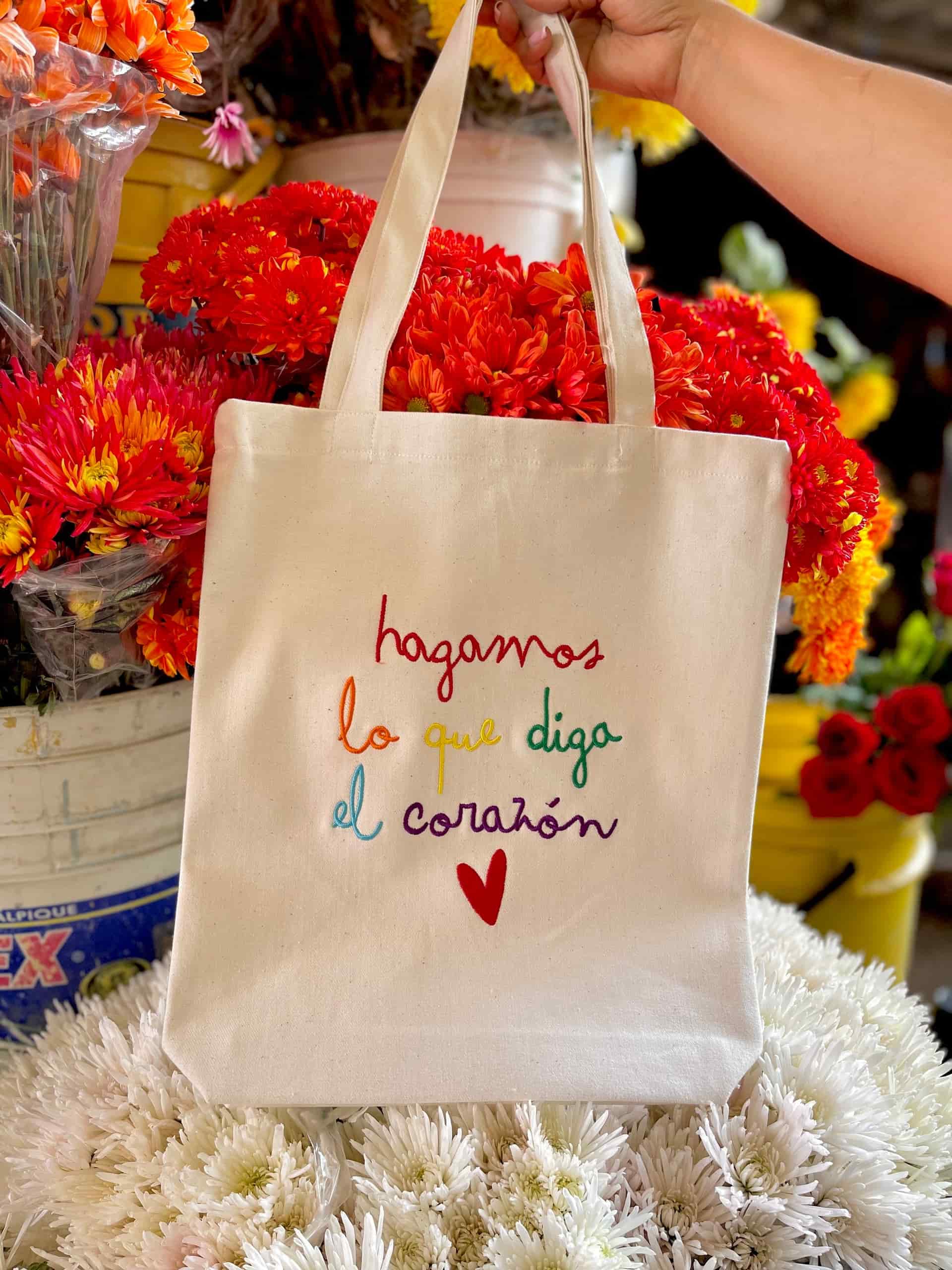 Hagamos Lo Que Diga El corazón Tote Bag - miniatura 2