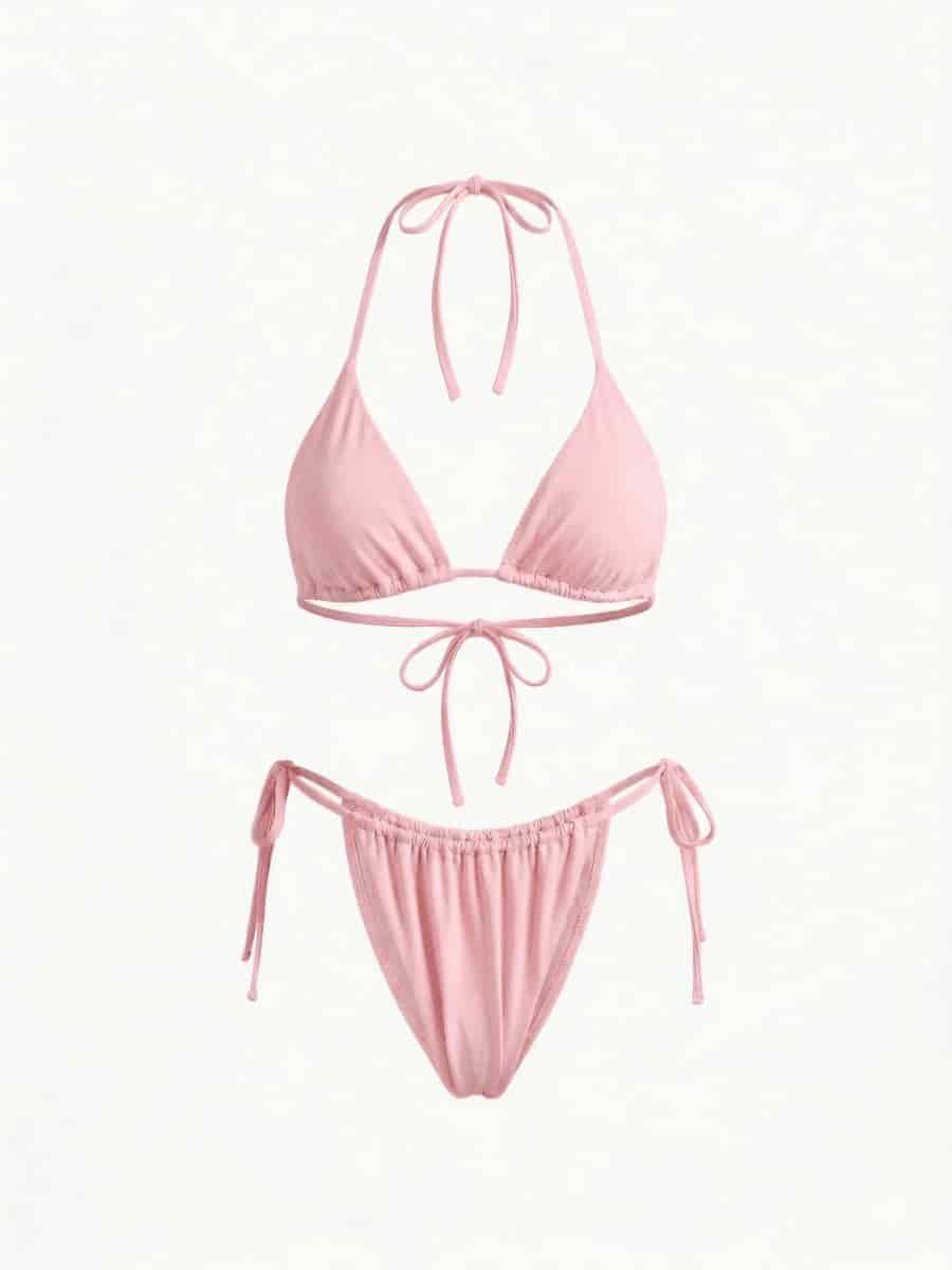 Bikini Triángulos Eva - Blush - miniatura 2