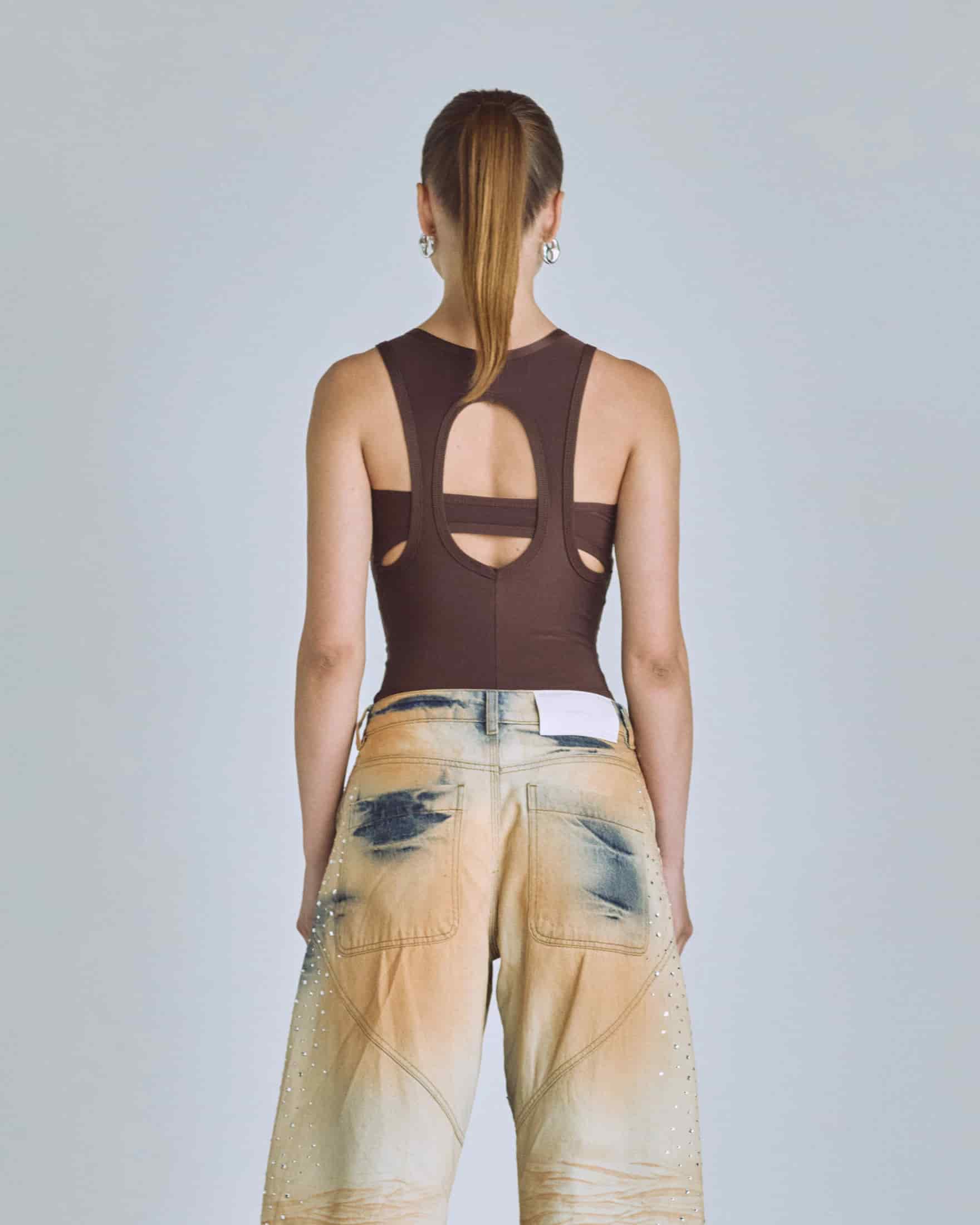Basics Oval Bodysuit Afogato - miniatura 7