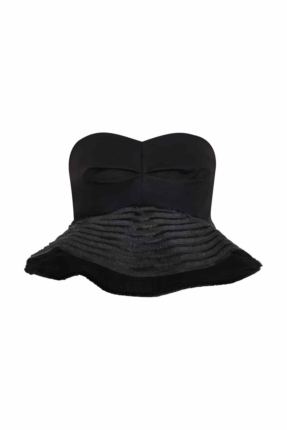 Crop top del mar negro - miniatura 1