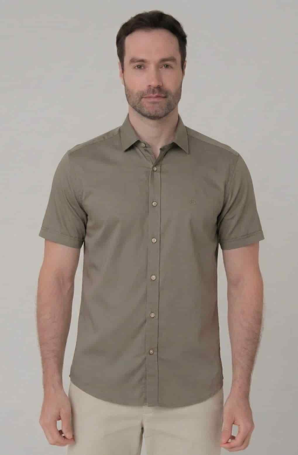 Camisa manga corta para hombre Jon Sonen 027224037 - miniatura 1