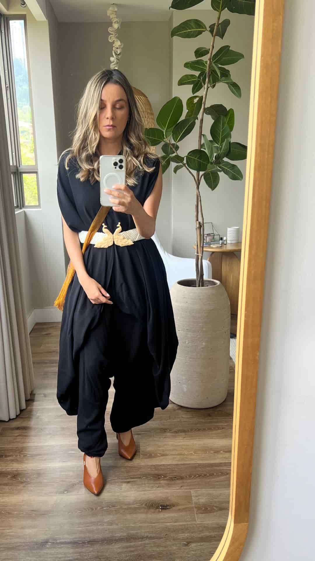 Jumpsuit MiaRoma Negro - miniatura 5