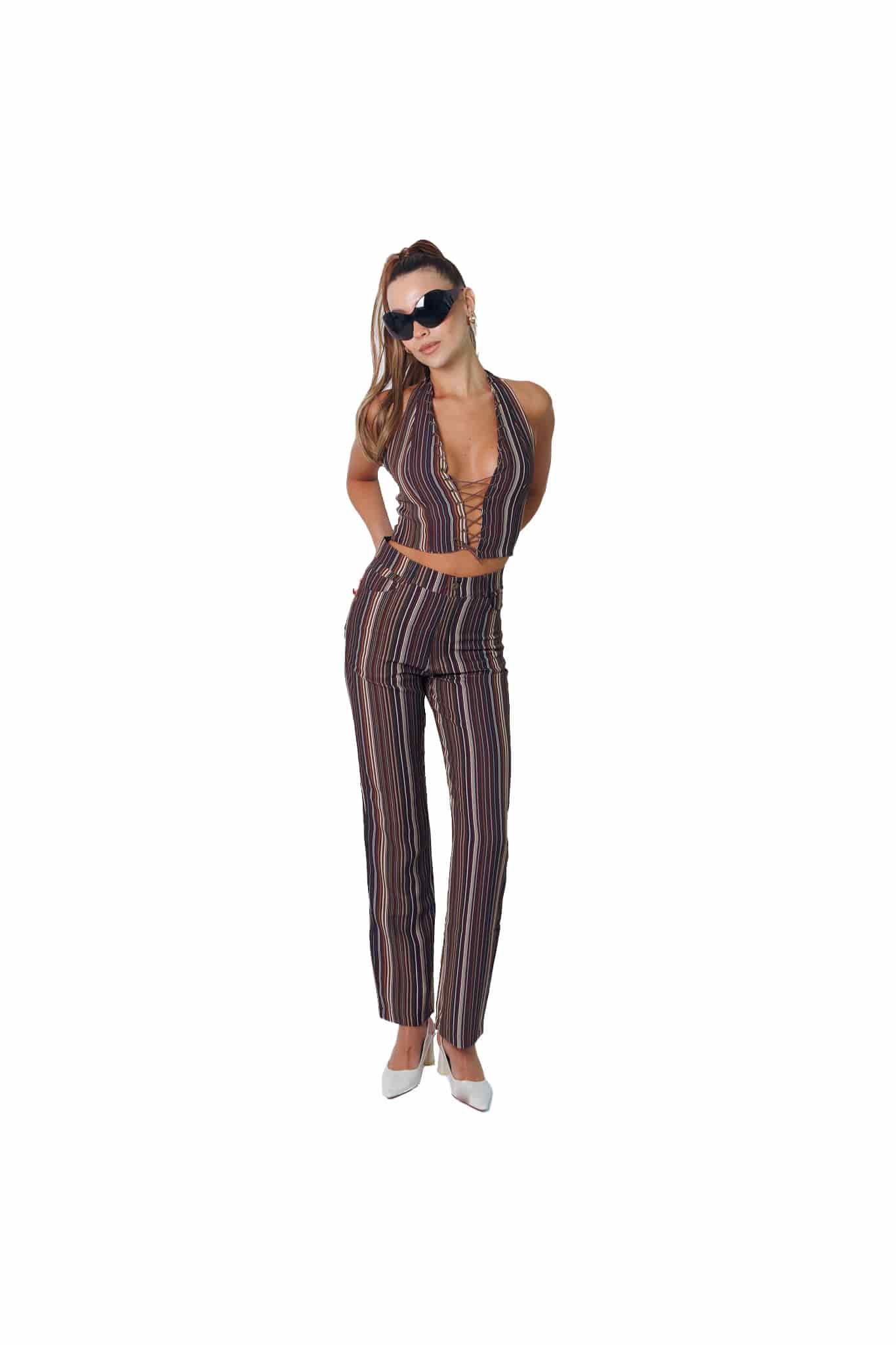 Private: Halter Top in Crimson Rush - miniatura 4