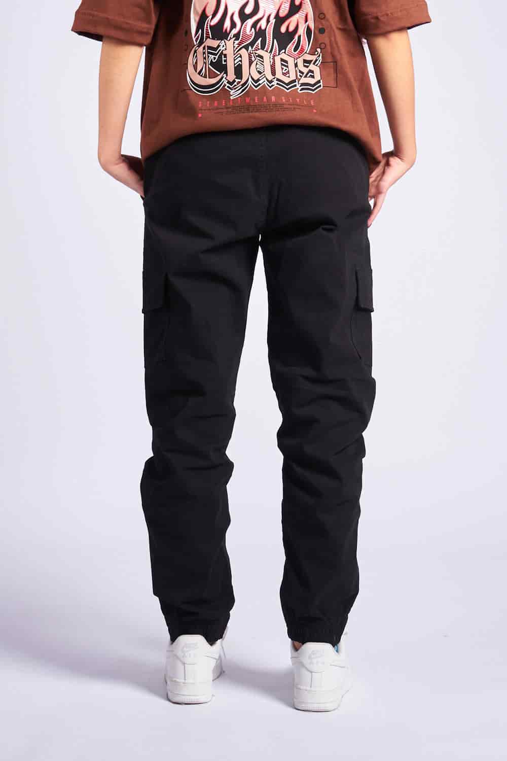 Cargo jogger Negro - miniatura 3