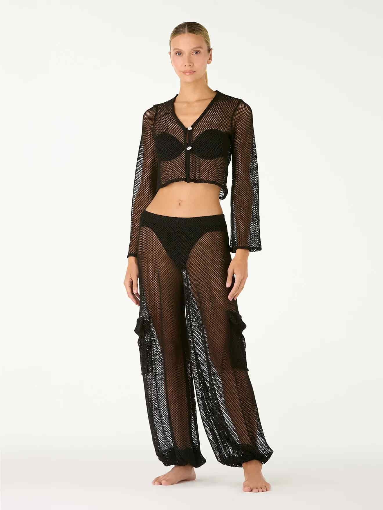 Pantalón Amuna Net Black - miniatura 3