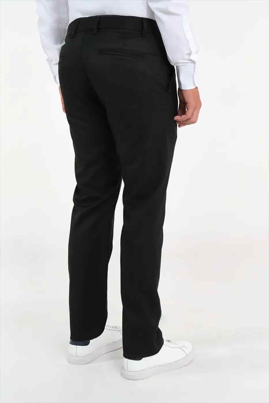 Traje Slim Fit Paño Negro - miniatura 2