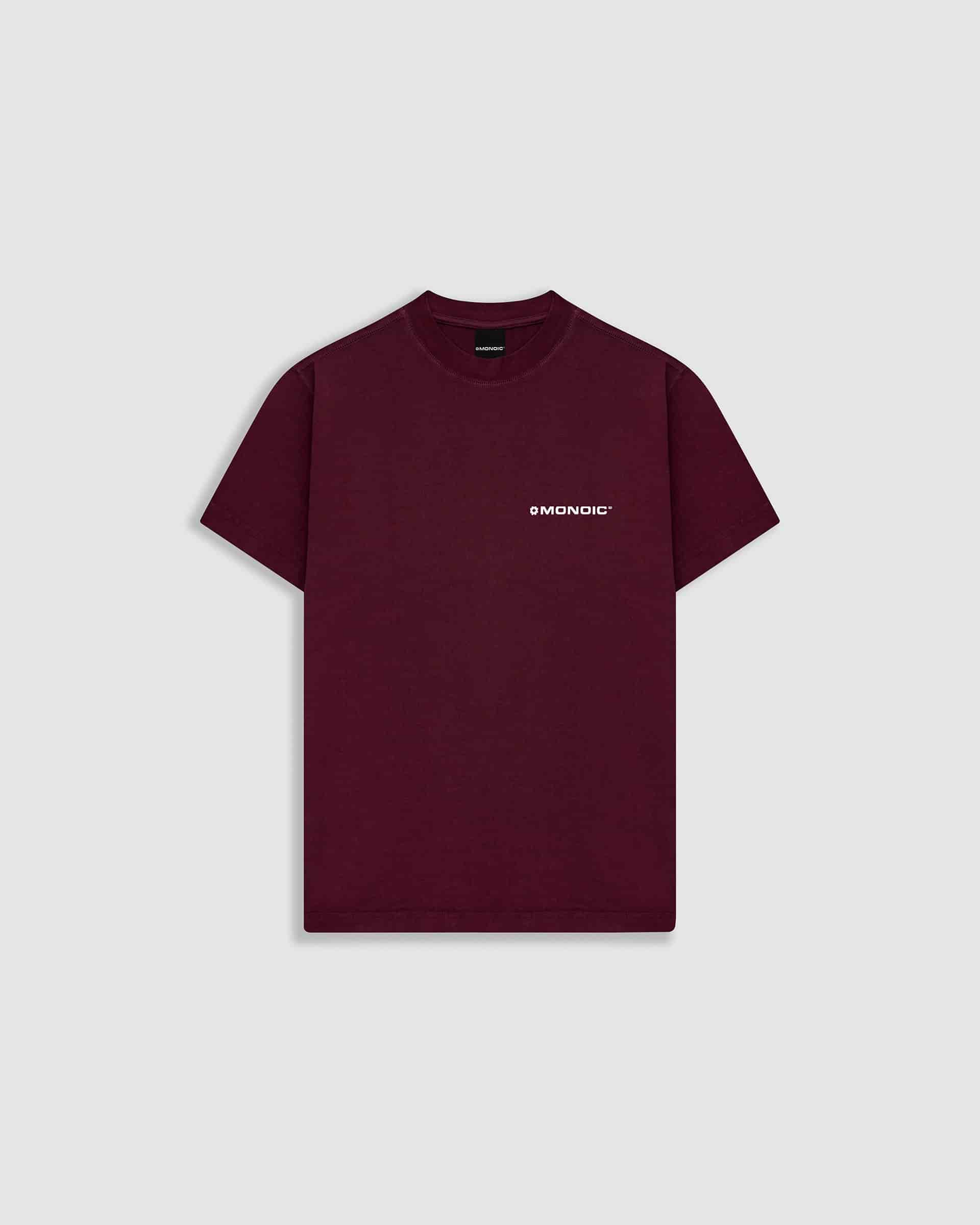 Camiseta Regular Fit Básica V3 - Burgundy - miniatura 1