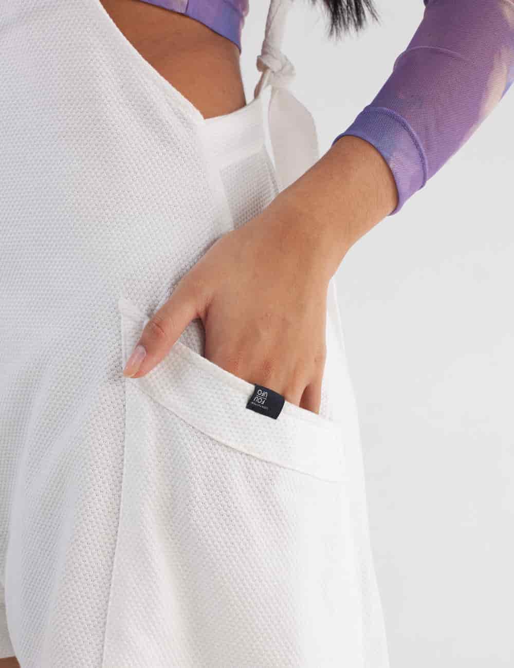 Romper Tirantas Haoma crudo Mujer - miniatura 9