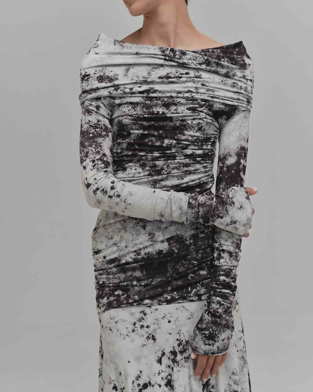 "VINCA" MIDI DRESS - miniatura 5